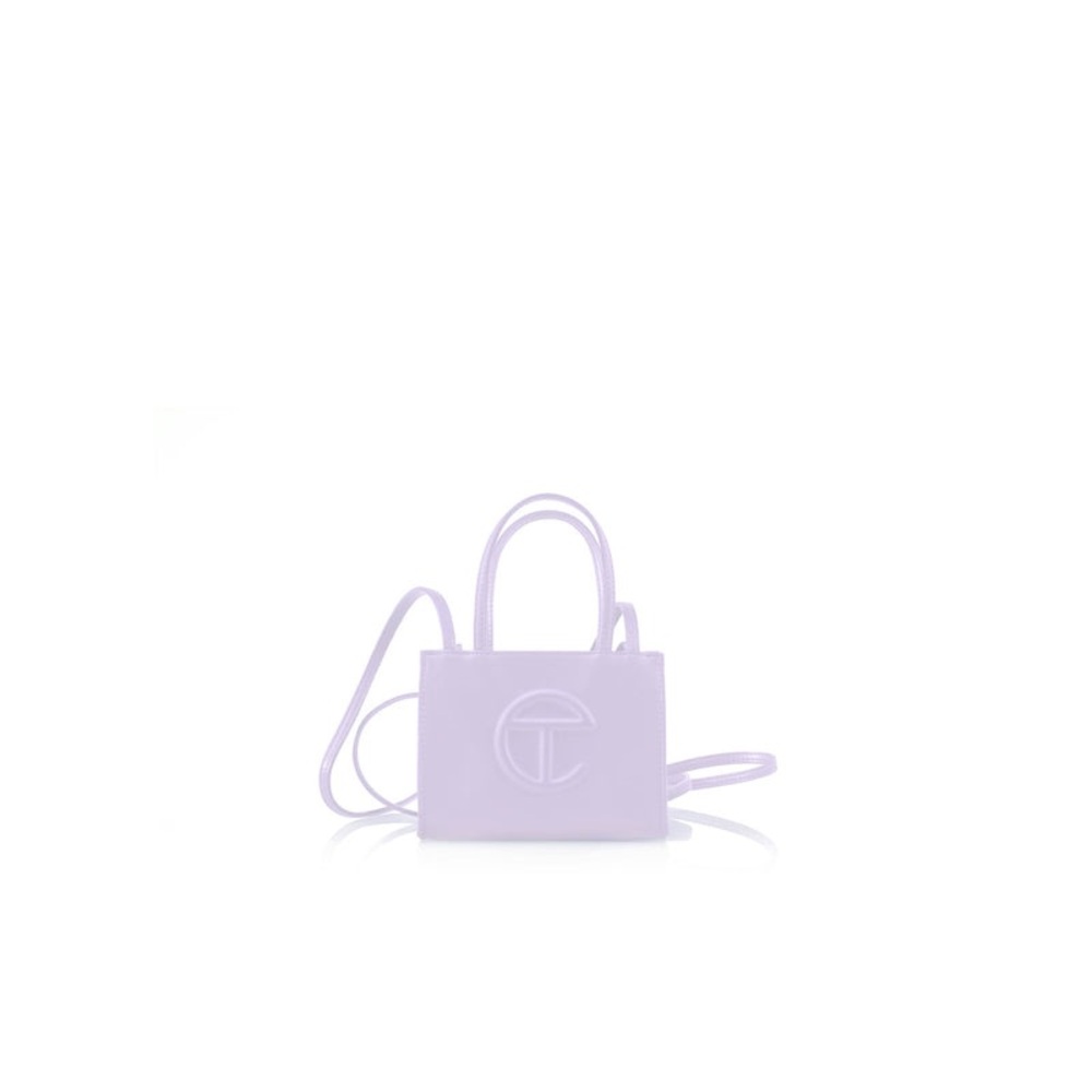 Telfar Small Shopping Bag in Lavender